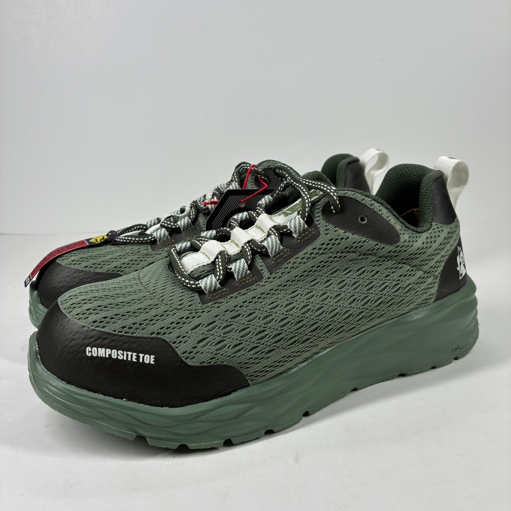 Rocky V-Lite Women's US 8M Green 4" Nano Composite Toe EH Work Shoes RKK427ZA